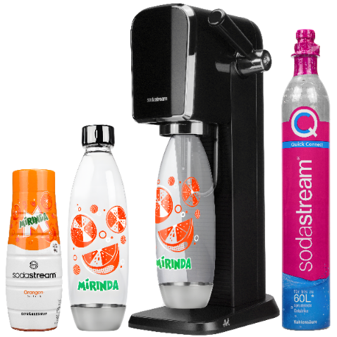 Saturator Sodastream ART czarny Mirinda