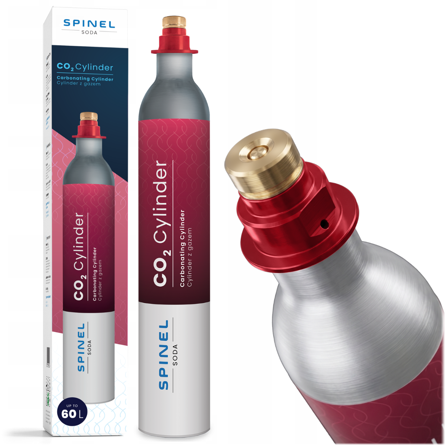 Nabój CO2 zamiennik SpinelSoda Quick Change